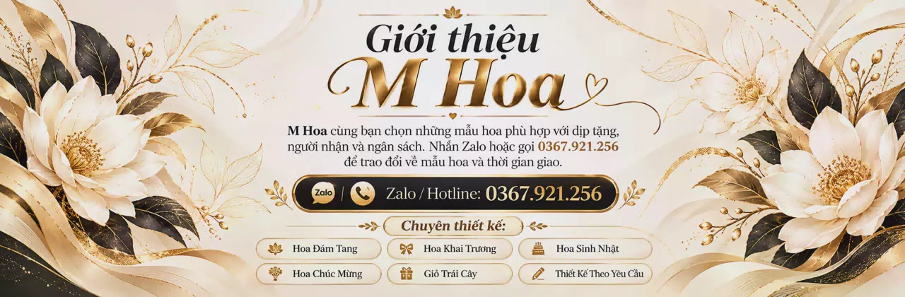 Ảnh bìa Shop hoa tươi Hòa Thành - Trao hoa đẹp, gửi điều thân thương
